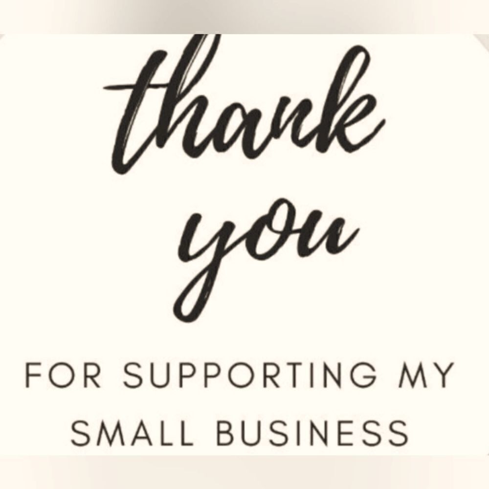 A big Thank you to my Customers/Supporters